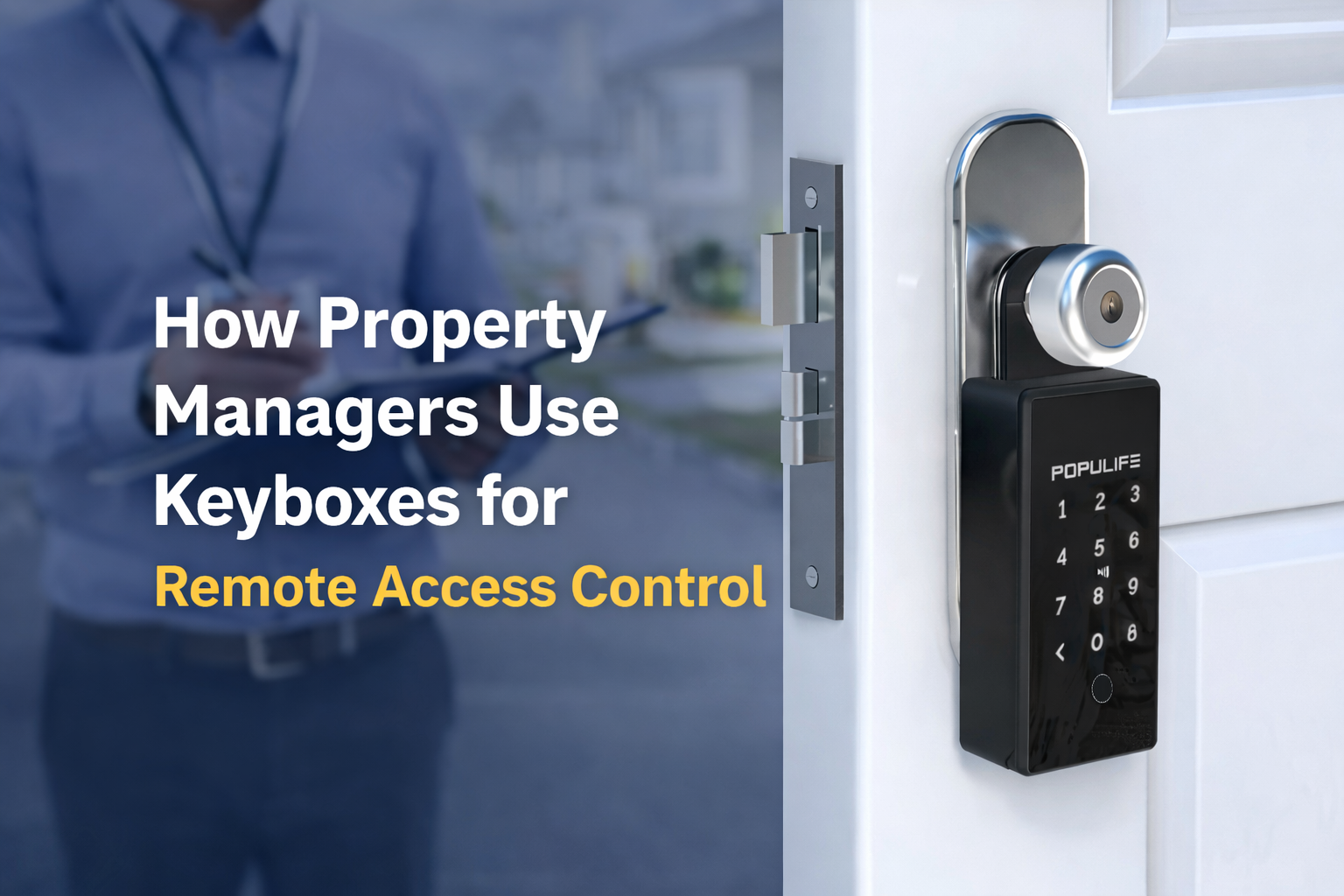 How Property Managers Use Keyboxes for Remote Access Control