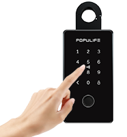 Populife Fingerprint Smart Keybox Max offline