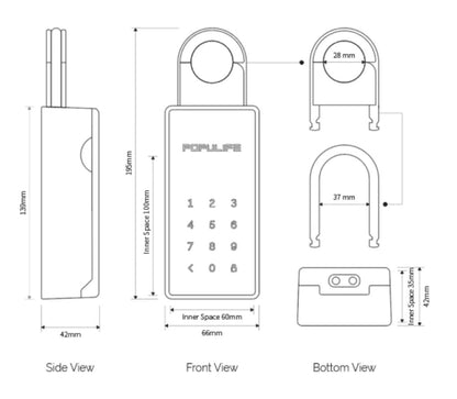 Populife Smart Keybox Pro-online version