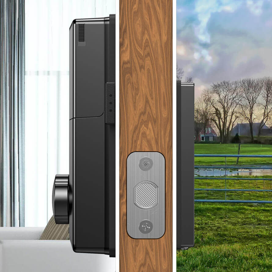 Populife Deadbolt Keyless entry with smart door lock